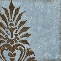 Silver Damask I