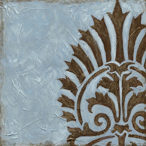 Silver Damask IV
