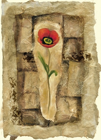Gilded Poppy I