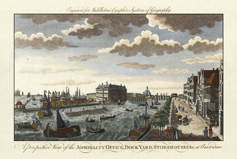 Amsterdam Harbor and Dock-yard