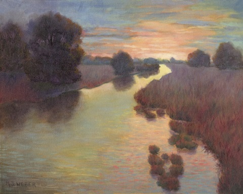 Evening Wetlands