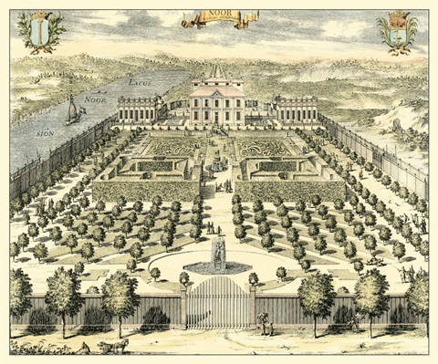 Formal Garden View II