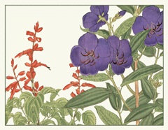 Japanese Flower Garden VI