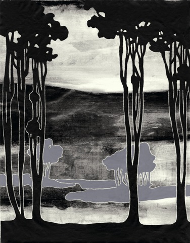 Nouveau Landscape I