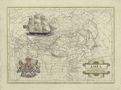 Antique Map of Asia