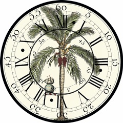 Antique Palm Clock