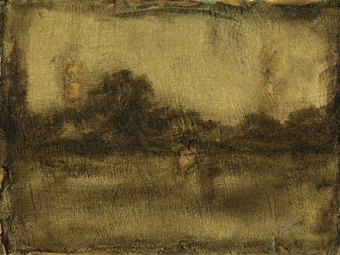 Gilded Landscape I