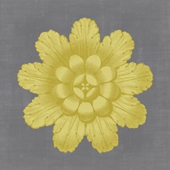 Gilded Rosette III