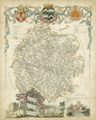 Map of Herefordshire