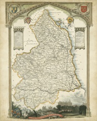 Map of Northumberland