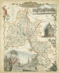Map of Oxfordshire