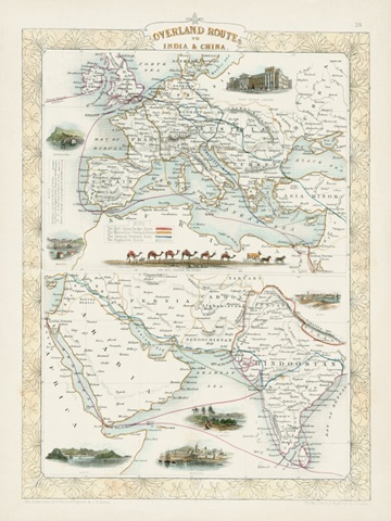 Overland Routes- India and China