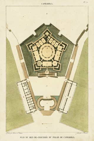 Plan du Rez De Chaussee du Palais
