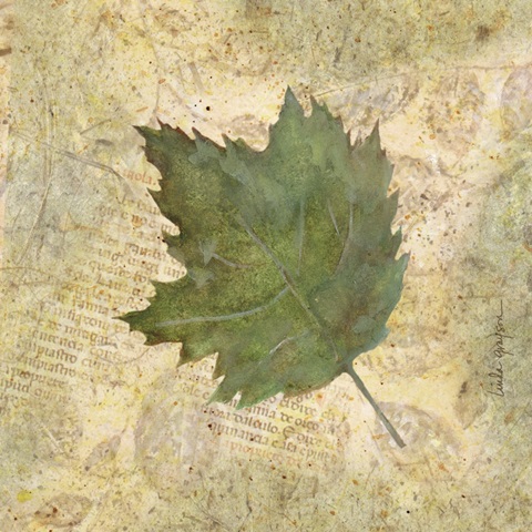 Antiqued Leaves III