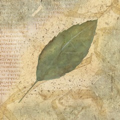 Antiqued Leaves IV