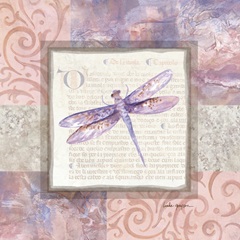 Collaged Dragonflies III
