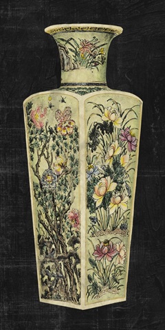 Aged Porcelain Vase I