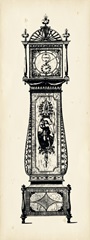 Antique Grandfather Clock II