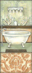 Damask Bath I