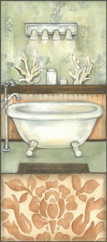 Damask Bath I