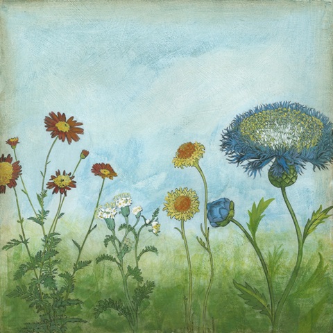 Antique Floral Meadow II