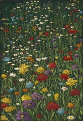 Bright Wildflower Field I