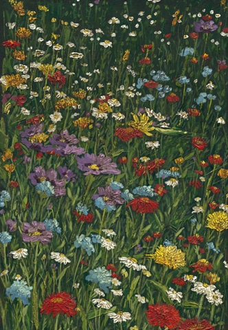 Bright Wildflower Field II