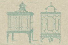 Chinese Chippendale Cabinet I