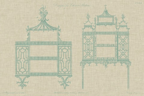 Chinese Chippendale Cabinet II