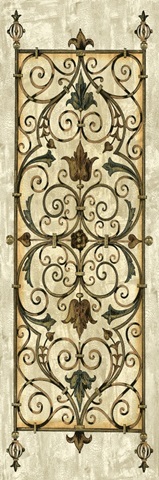 Crackled Verdigirs Panel II