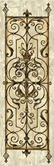 Crackled Verdigris Panel I