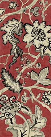 Crimson Embroidery I