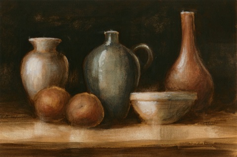 Earthenware and Fruit II