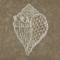 Embroidered Shells I