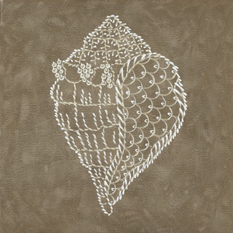 Embroidered Shells I