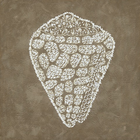 Embroidered Shells IV