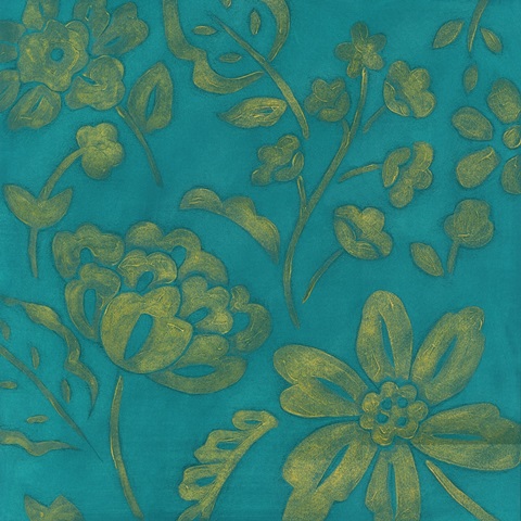 Gilded Batik I