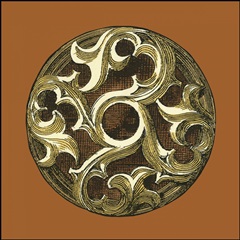 Graphic Medallion I