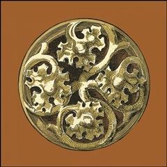Graphic Medallion IV