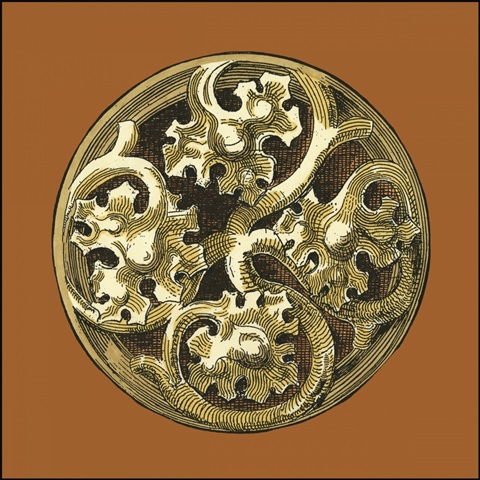 Graphic Medallion IV