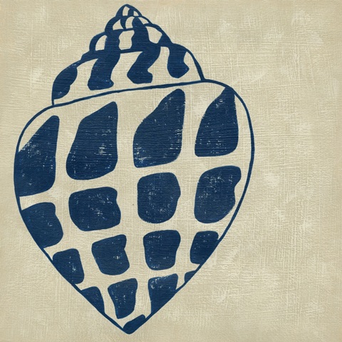 Indigo Shell I
