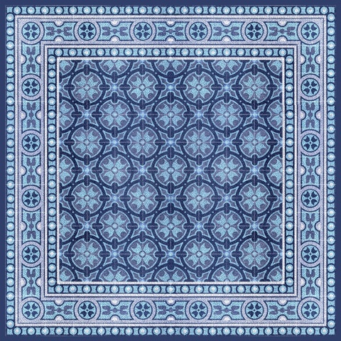 Italian Mosaic in Blue I