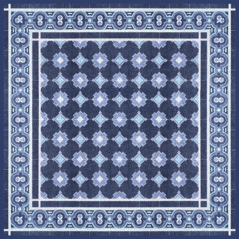 Italian Mosaic in Blue II
