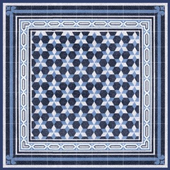 Italian Mosaic in Blue III