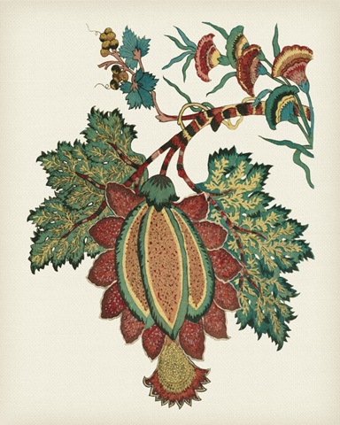 Jacobean Floral II