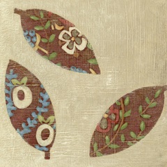 Linen Leaves III