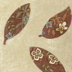Linen Leaves IV
