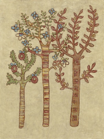 Linen Trees I