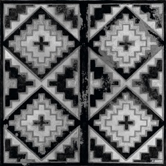 Mudcloth Black and White IV