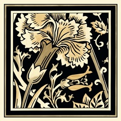 Neutral Floral Motif I